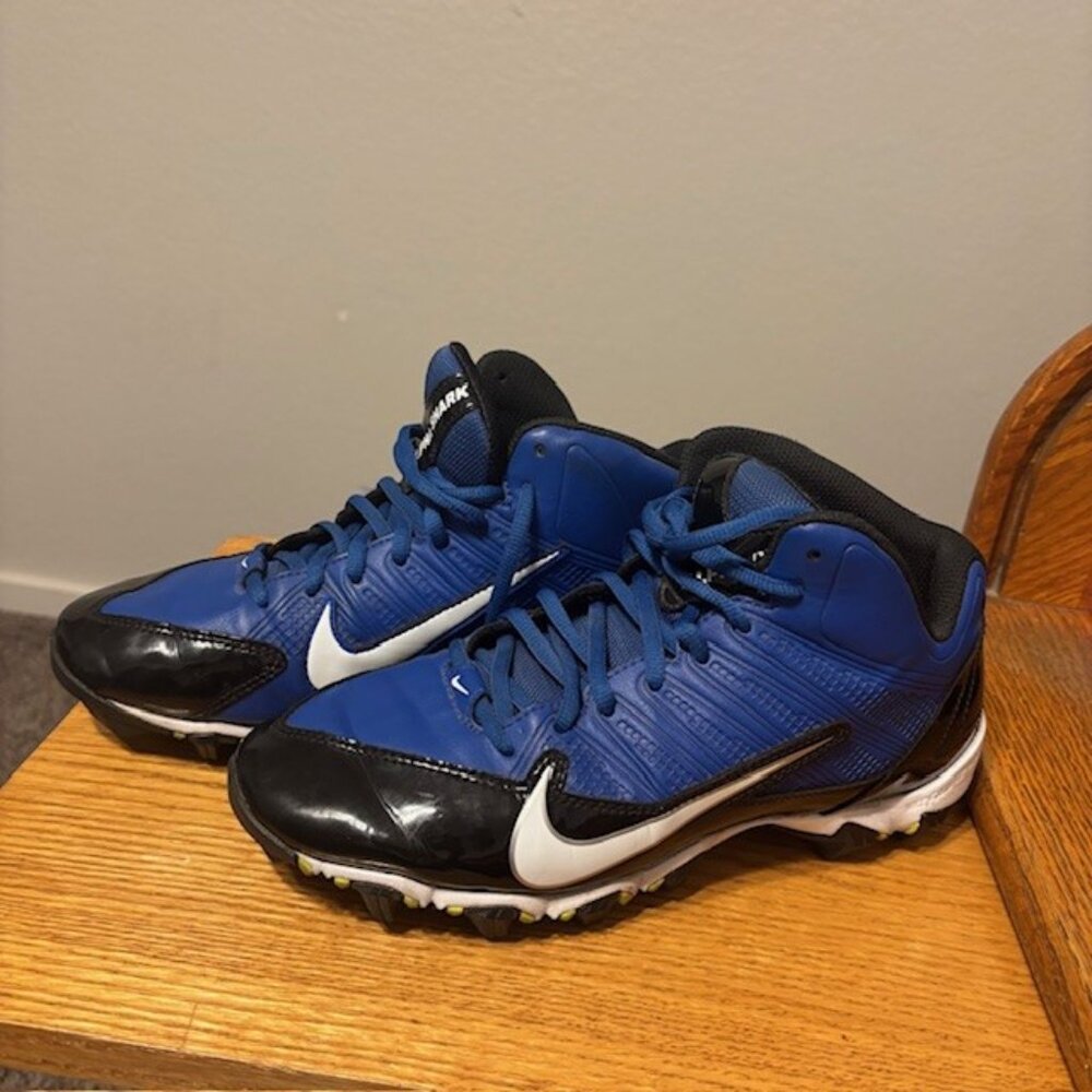 Nike Fastflex cleats Blue / Black Size 7